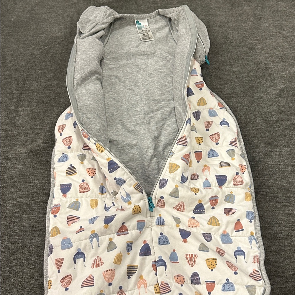 Love to Dream Gray and Multicolor Sleep Sack L - Picture 4 of 7
